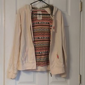 Pink zip up hoodie